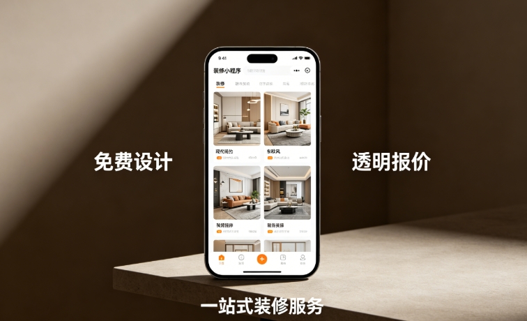 j9国际站集团装修服务平台小程序开发案例｜家装工装一站式平台定制落地详解